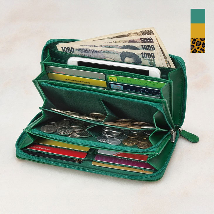 36枚カード収納多機能財布