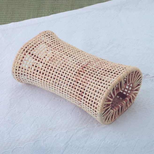 懐かしの籐の枕