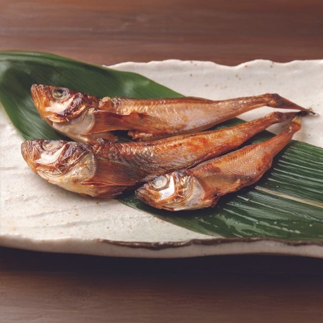 山陰沖産 有頭ハタハタ丸干し 180g×4袋