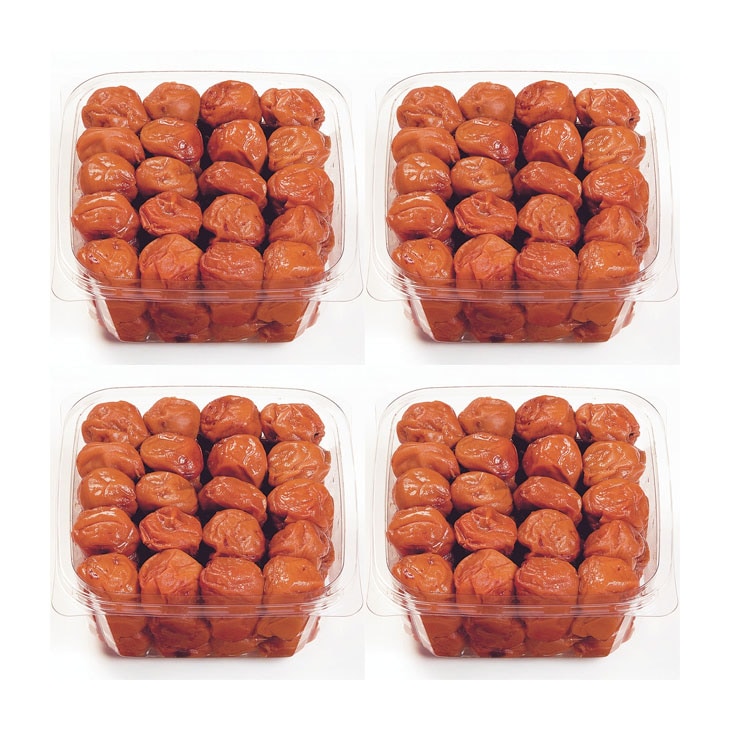 紀州南高梅 お徳用 うす塩梅 500g×4パック 2kg
