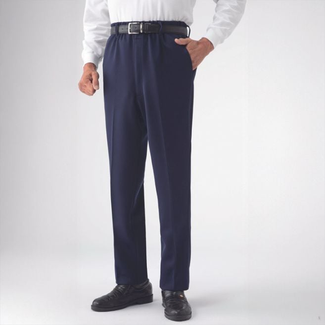 紳士楽々年間定番ジャージスラックス3色組 同サイズ