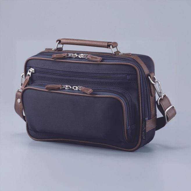 豊岡製 街歩き横型ショルダーバッグ