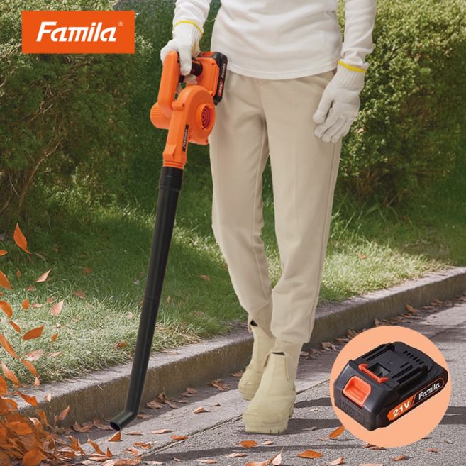 ファミラ 充電式コードレス2WAYブロワー 予備バッテリー付き