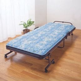 収納式リクライニングベッド DX BR シングル｜ファミリー・ライフ公式通販