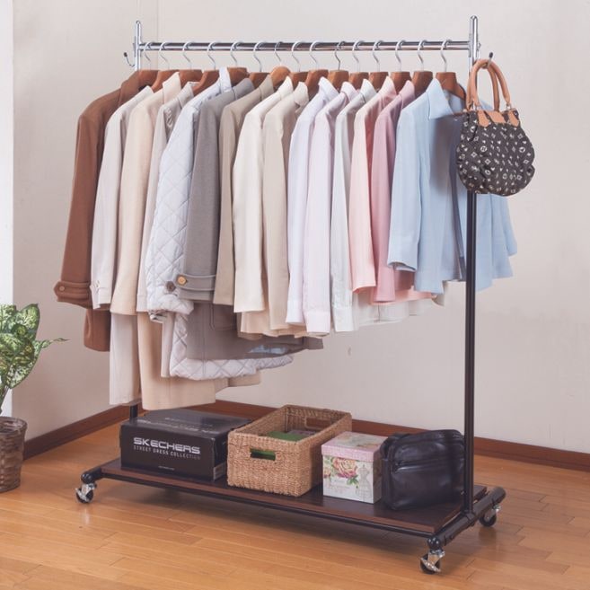 頑丈ハンガーラック シングル 120cm