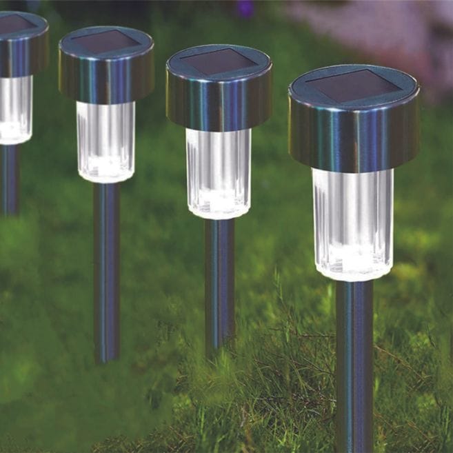 ソーラーガーデンライト 20本組