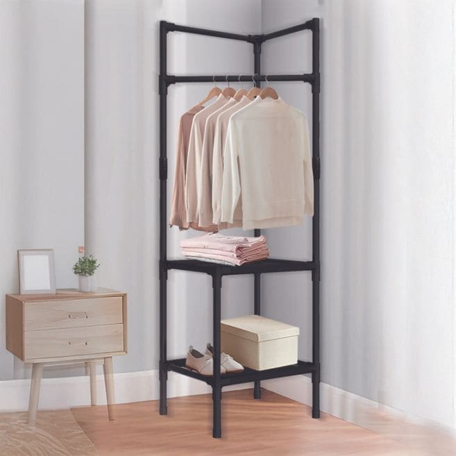 コーナーハンガーラック｜ファミリー・ライフ公式通販