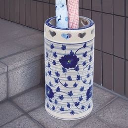 中国　華東堂製　陶器傘立て 中国 華東堂製 陶器傘立て Amazon｜陶器傘立て ルーバー (ぶどう