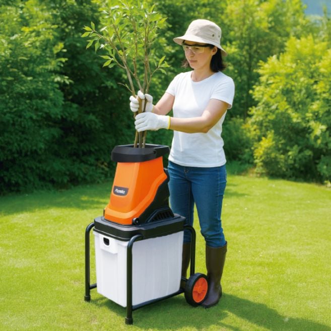 ファミラ ハイパワー電動枝シュレッダー