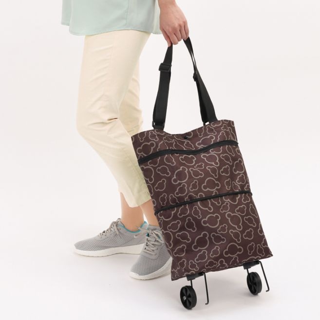 2段式キャスター付バッグ