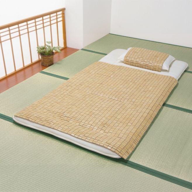 ひんやり竹駒シーツ ハーフ