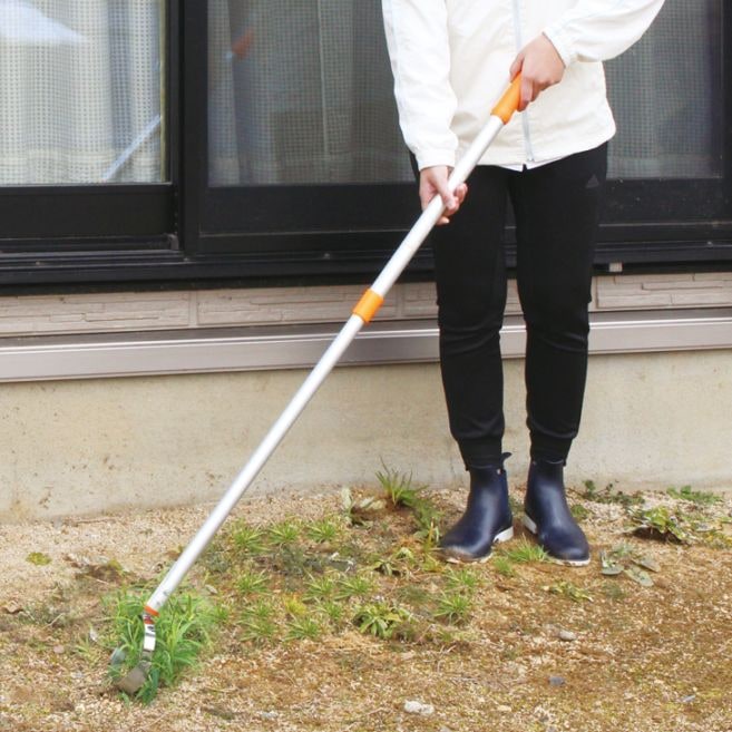 立ったまま根こそぎ雑草とり