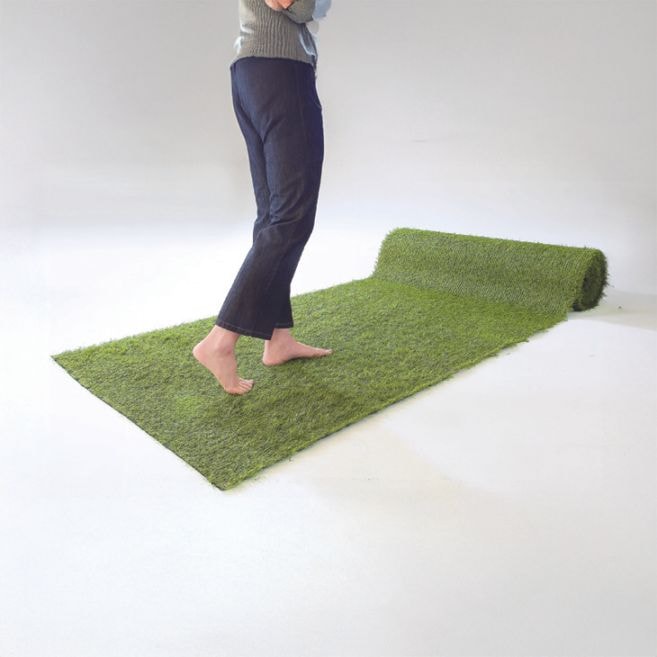 防草シート付きロール人工芝 100×200cm