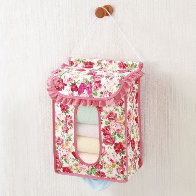 ローズガーデンシリーズ2色組 タオルストッカー