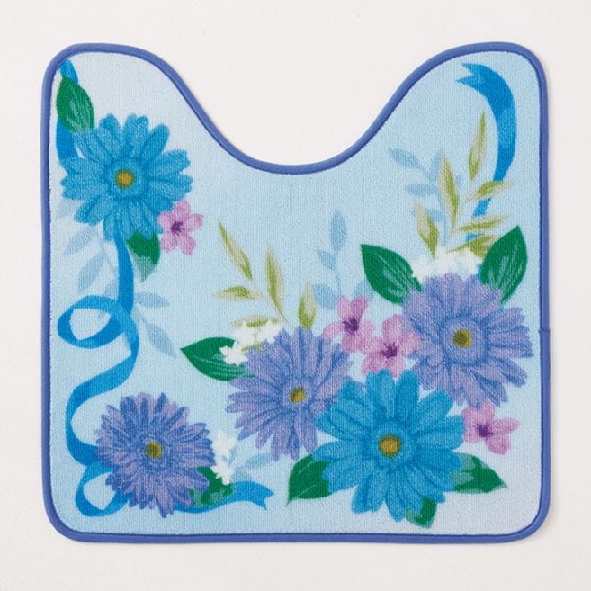 「ブルーブーケ」トイレマットシリーズ レギュラーマット