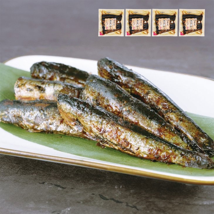 骨まで柔らか銚子産おかかいわし 100g×4袋