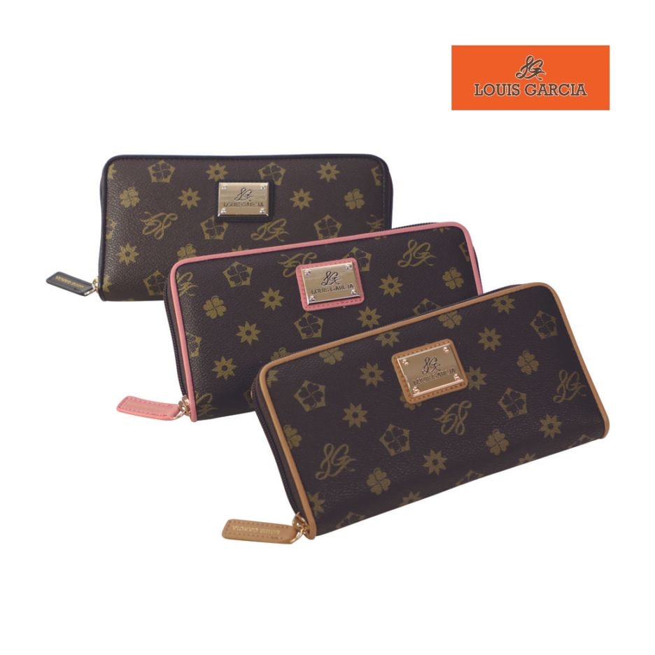 ルイ・ガルシア 配色コインが分けられる長財布