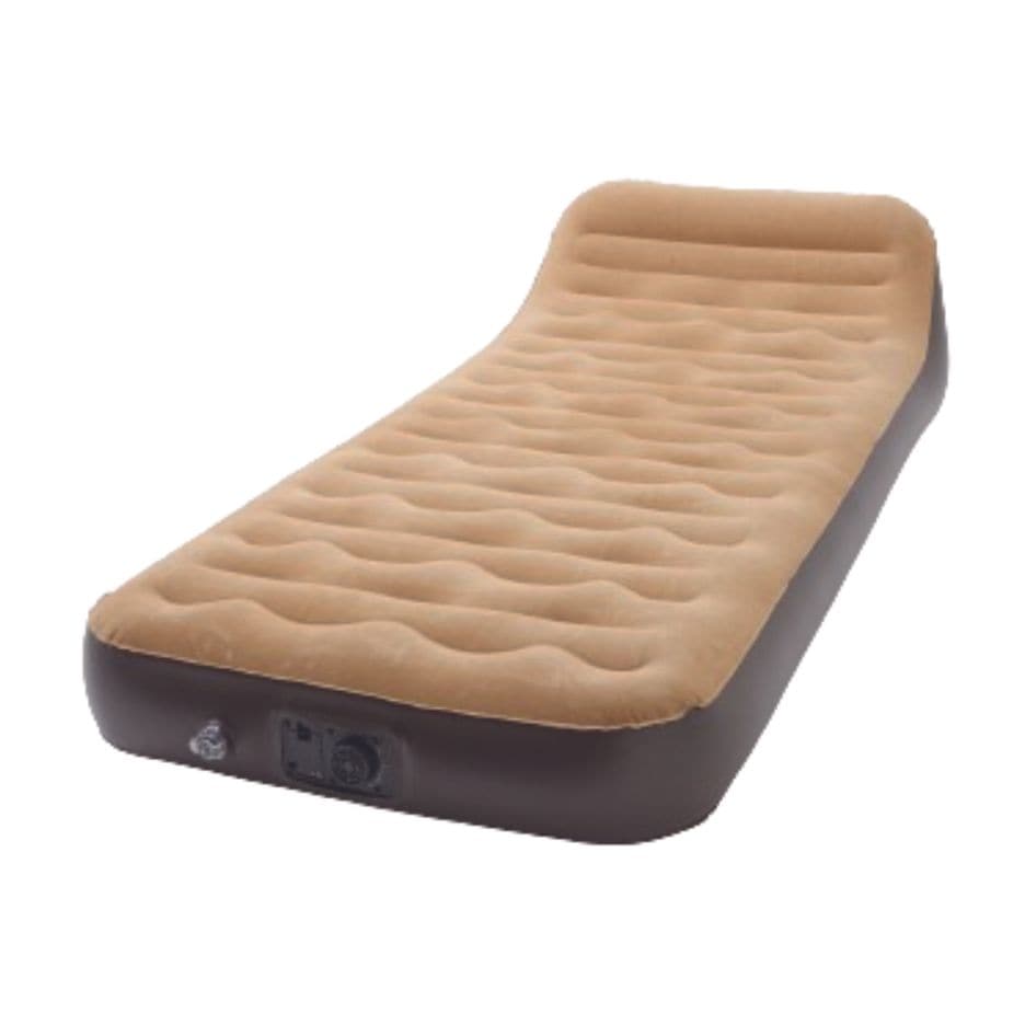 背もたれ付き電動エアーベッド ロータイプ ワイド