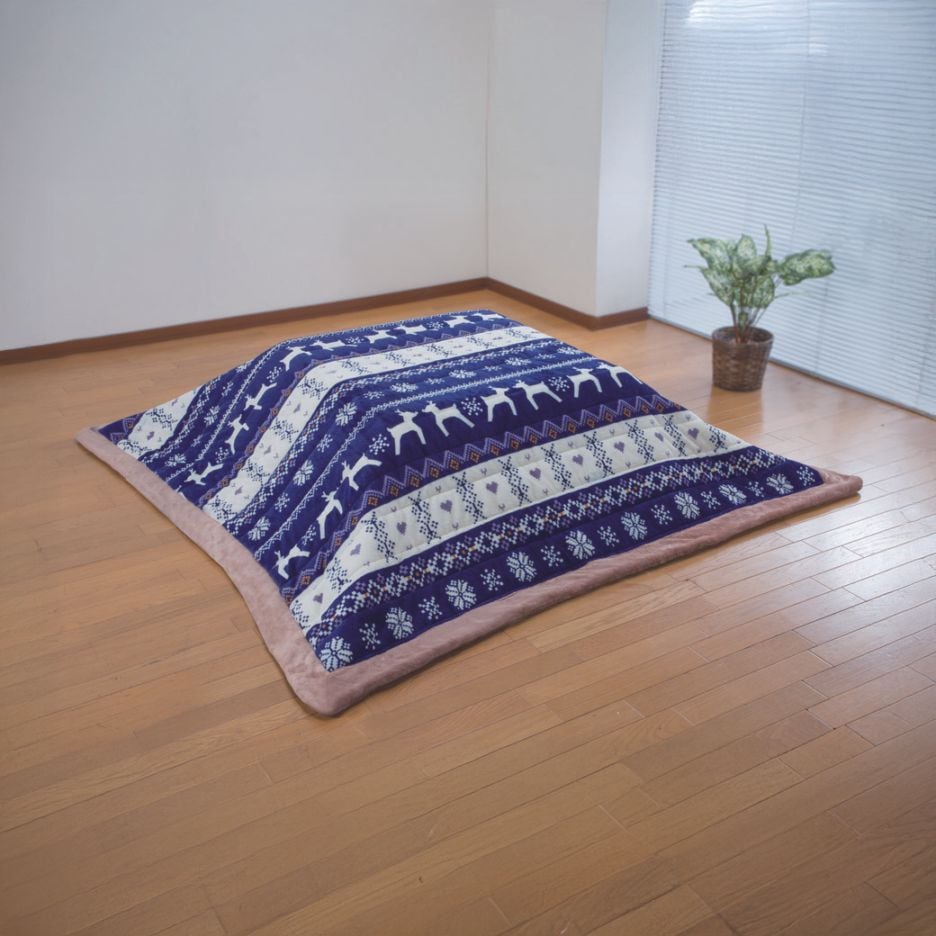 あったか毛布地こたつ掛布団 正方形