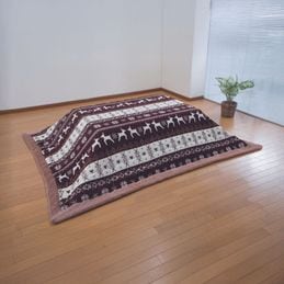 キズに強い木目調こたつ天板 正方形 80cm｜ファミリー・ライフ公式通販