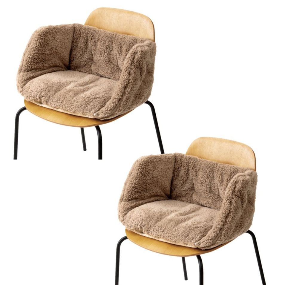 極暖チェアクッション 2枚組