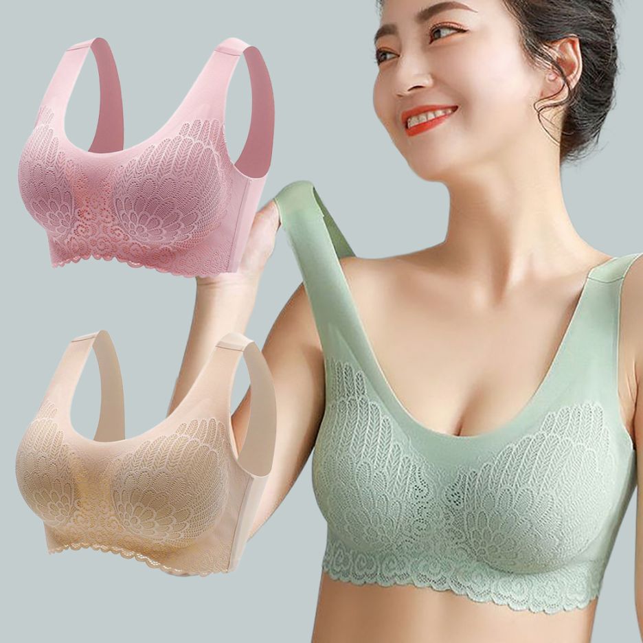 ノンワイヤーでらくらくブラ 3色組