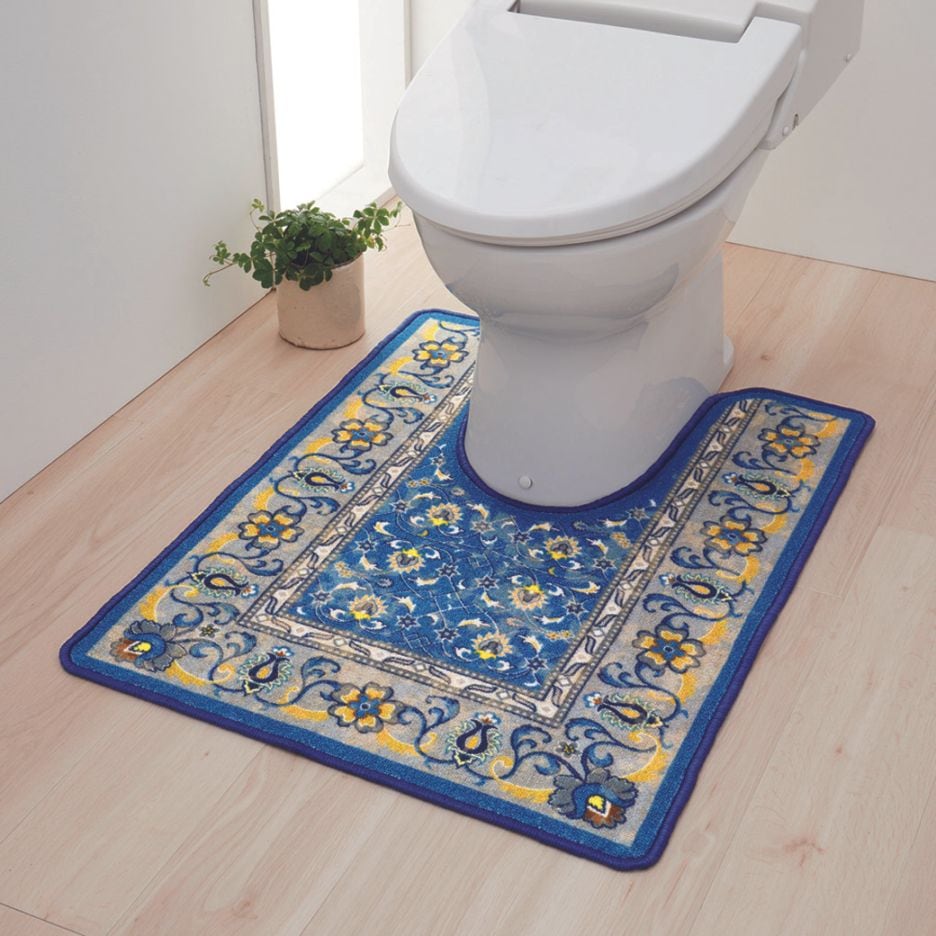シェニール風トイレマット