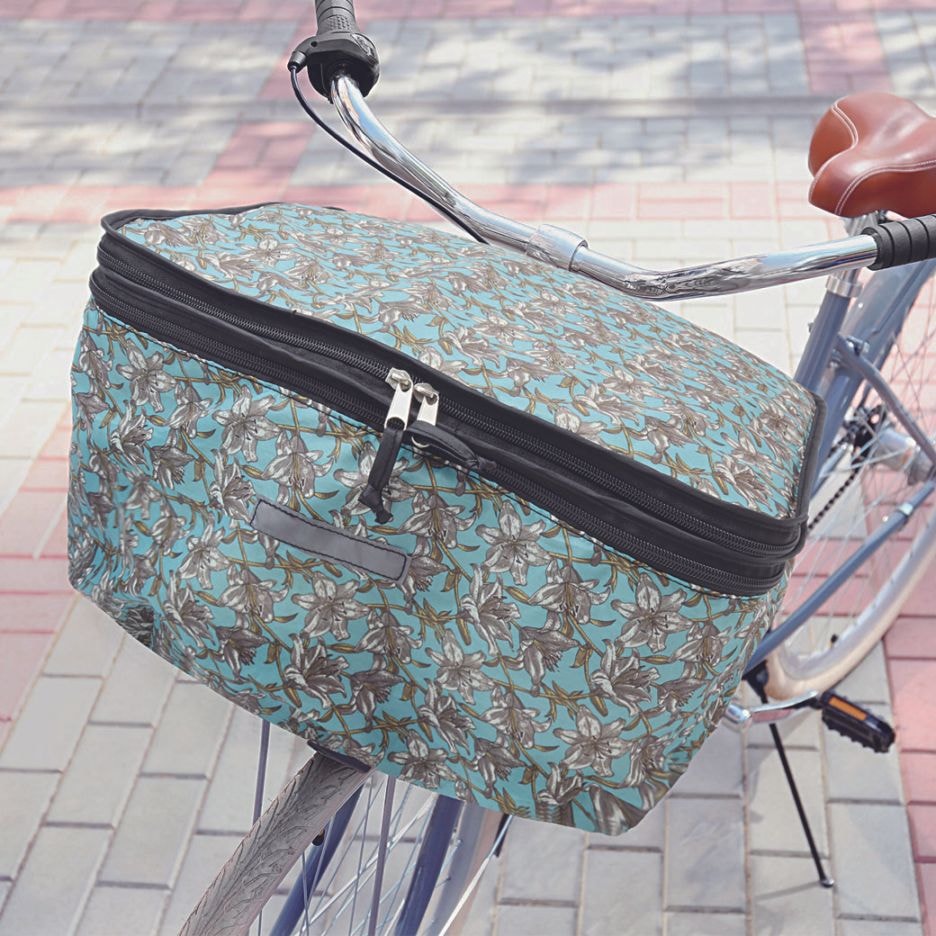 前かご用 自転車かごカバー2色組