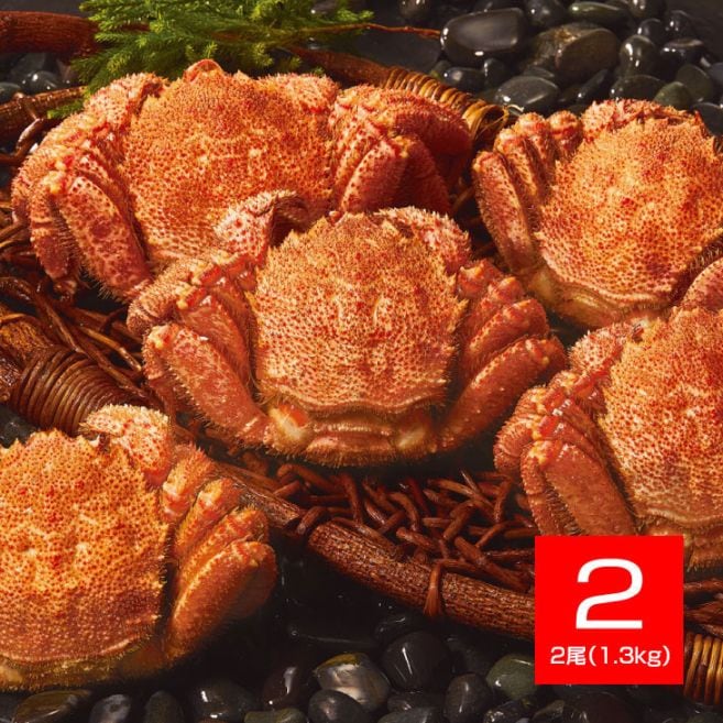北海道産ボイル毛ガニ 3尾 1.9kg 年内出荷は12月23日火曜日 23:59のご
