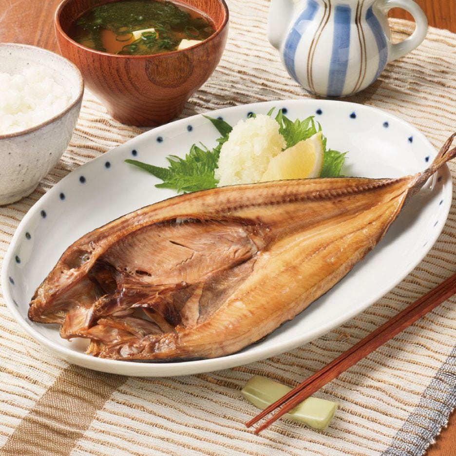 北海道産大型開き真ほっけ干物 3袋6枚