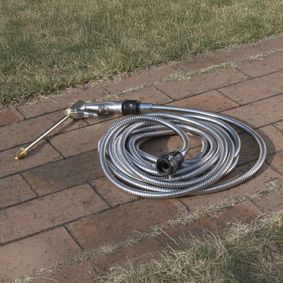 ステンレスコイルホース 10m F20526