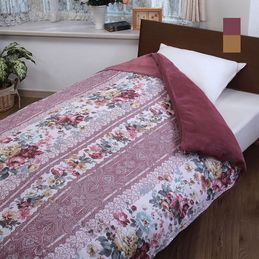 花柄ベッドカバー フローレンス セミダブル｜ファミリー・ライフ公式通販