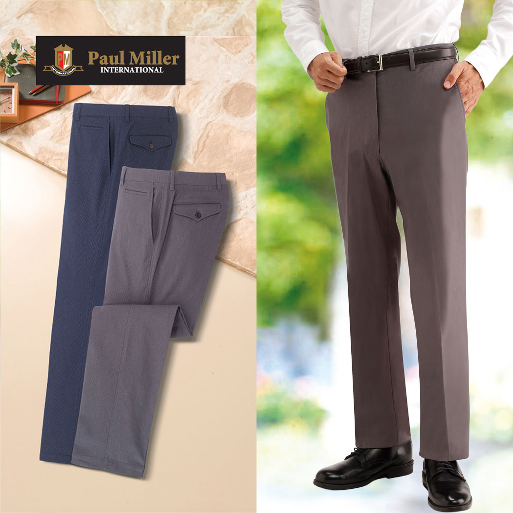 エクス 素材使用杢調あったか裏起毛パンツ2色組 同サイズ｜ファミリー