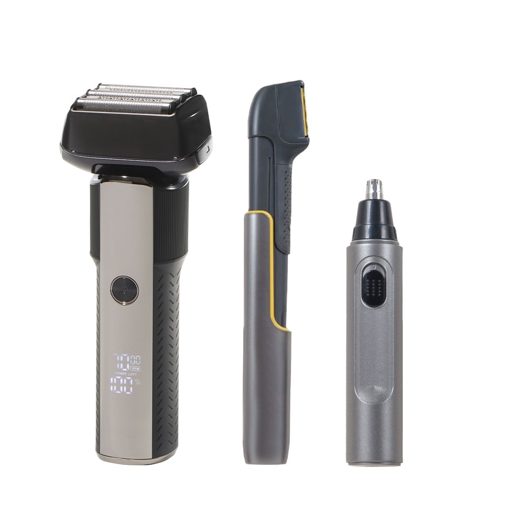 ファミラ ターボ付き5枚刃シェーバーDX クイックチタントリマーDX ノーズトリマー付き