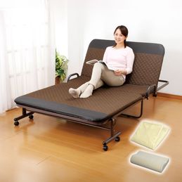 天然木すのこ折りたたみベッド セミダブル｜ファミリー・ライフ公式通販