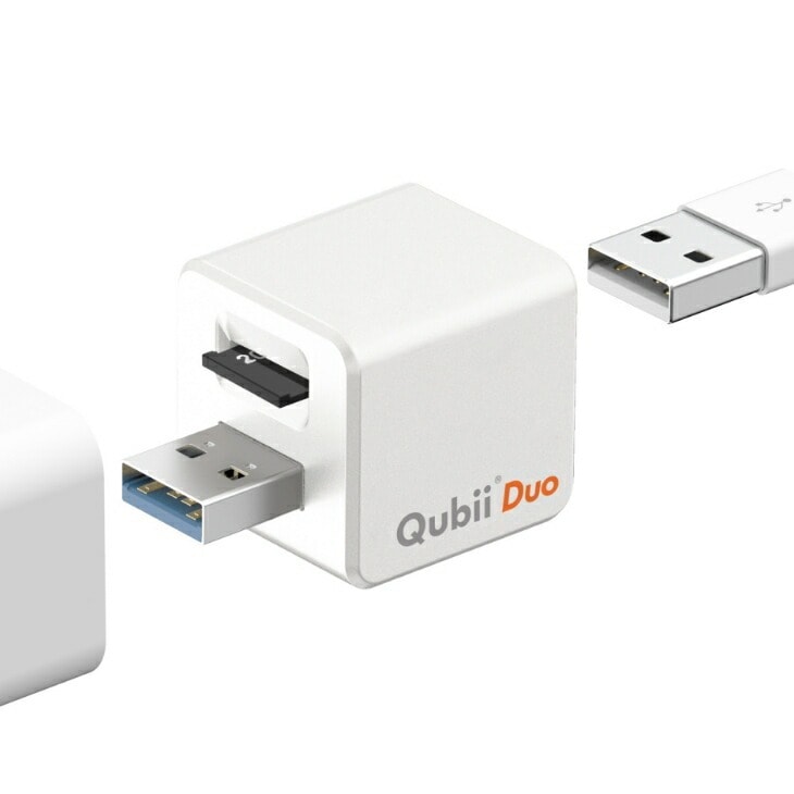 スマホの画像 動画自動バックアップ キュービィ デュオ