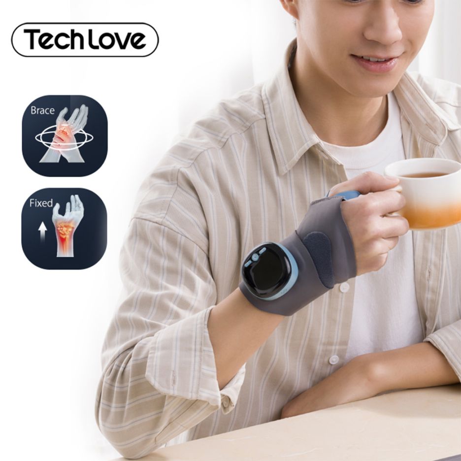 電熱EMSマッサージリストバンド