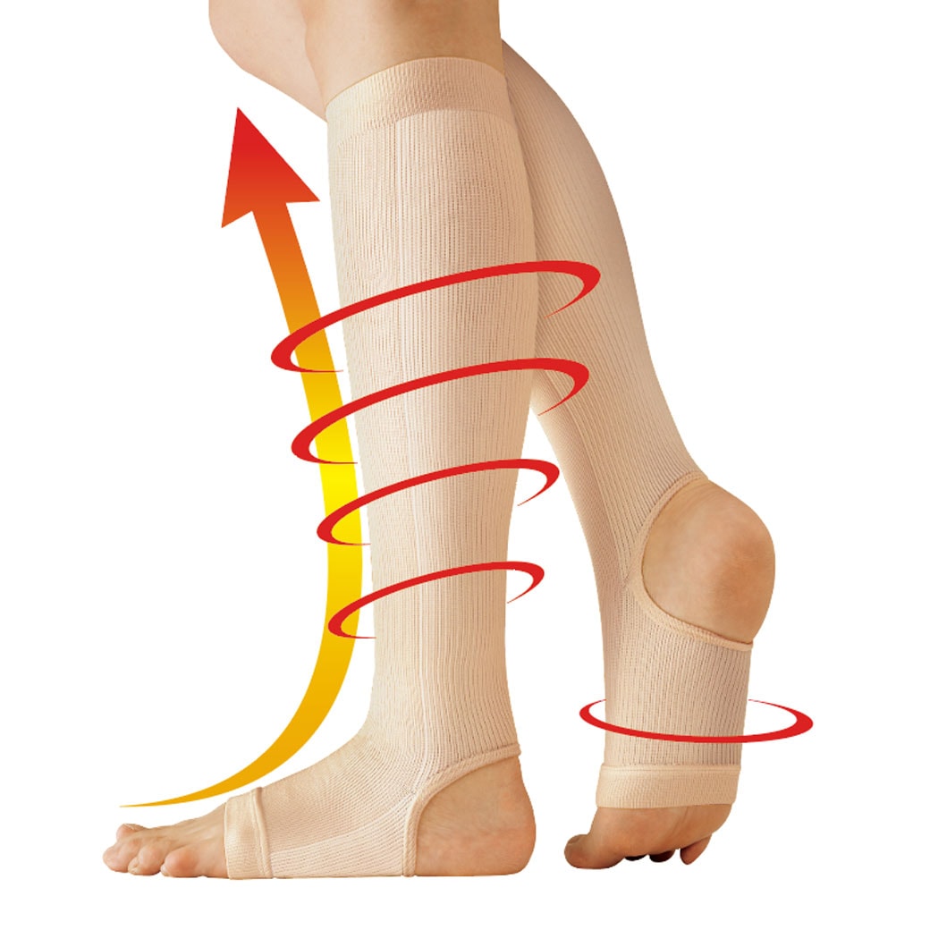 日本製 キュッと一般医療用サポーター2色4枚組 同サイズ