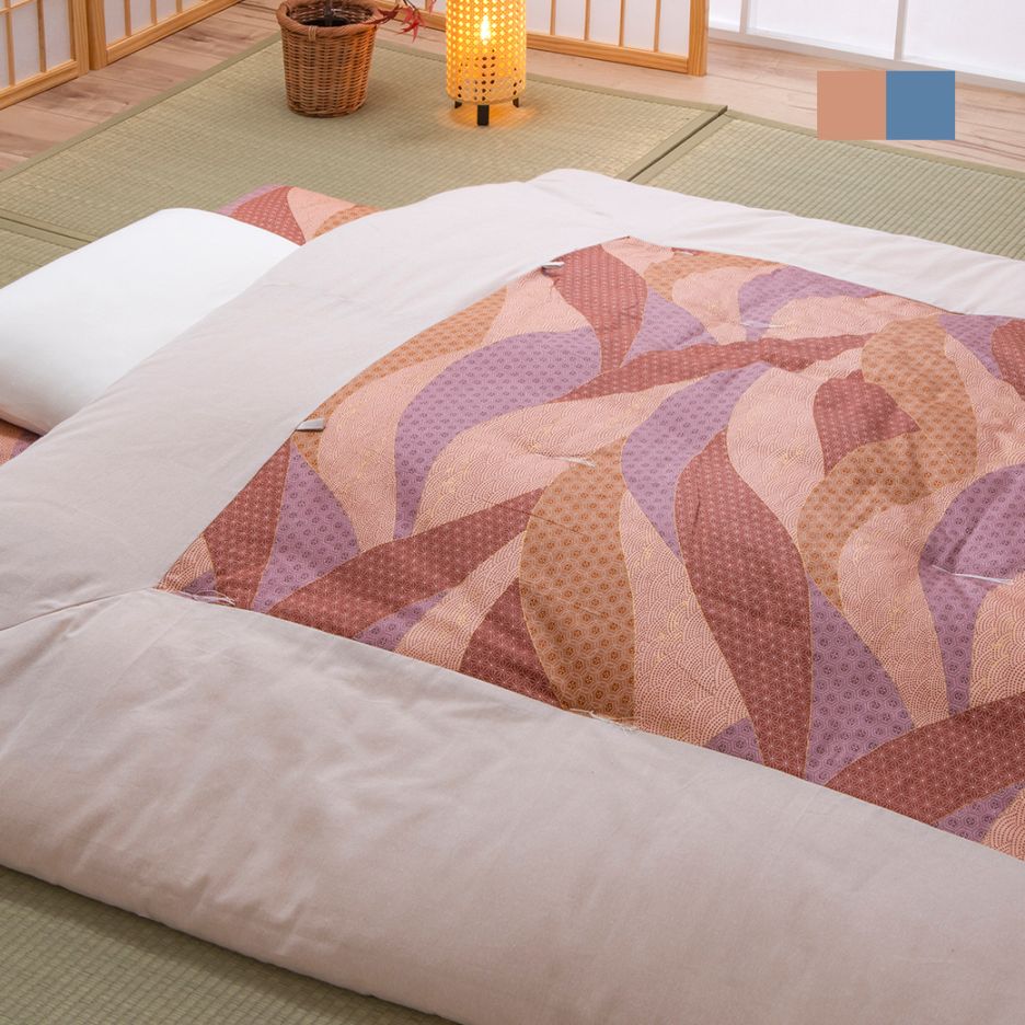 日本製 手作り綿わた掛布団 シングル 155×205cm