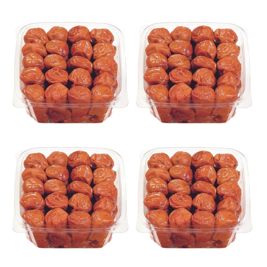 紀州南高梅 お徳用訳ありうす塩梅 1.6kg 400g×4パック｜ファミリー