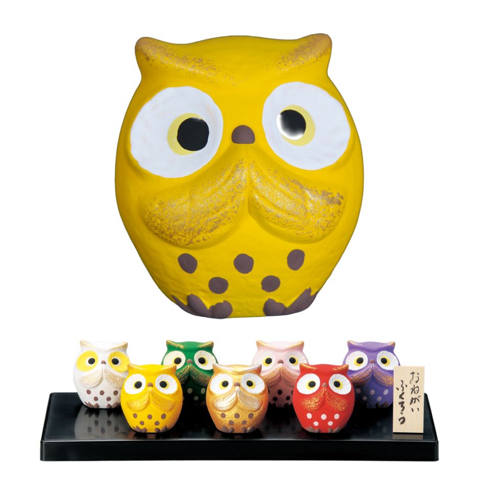 七色のお願いふくろう