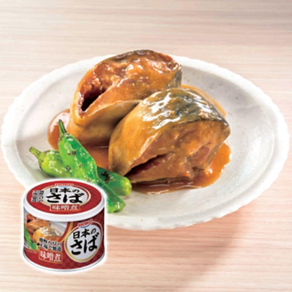 HOKO 国産さば缶詰 おまけ付き 190g×12缶+1缶