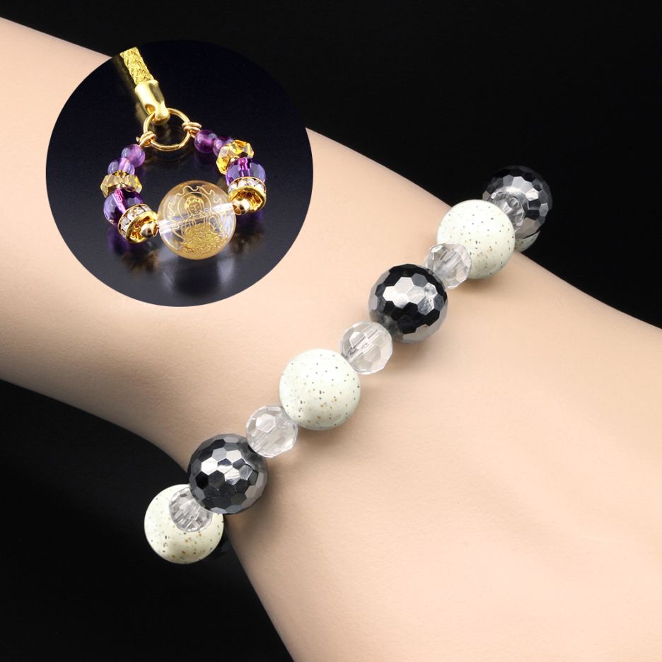 テラヘルツ北投石W健康ブレス＆薬師如来根付セット