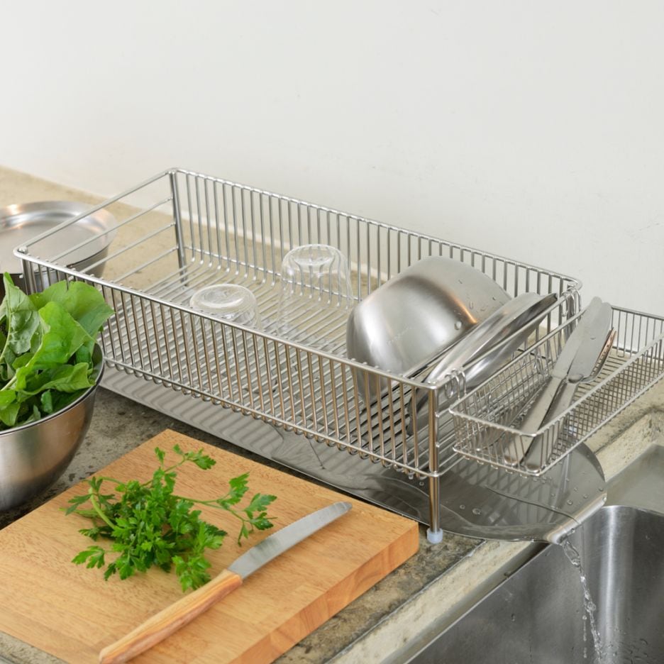 ラバーゼ NEW水切りかごスリム横置き3点セット DLM-8775