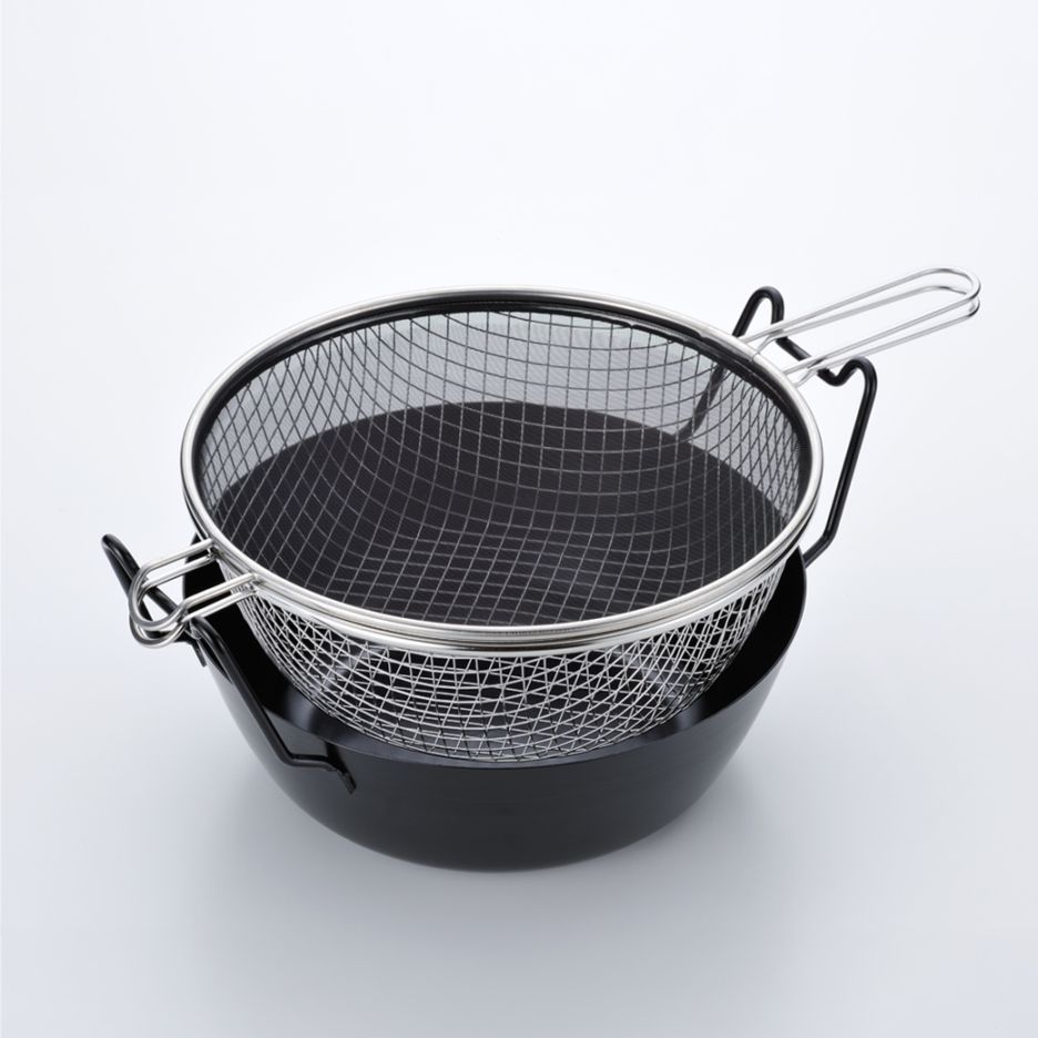 ラバーゼ 鉄揚げ鍋セット 28cm LB-099