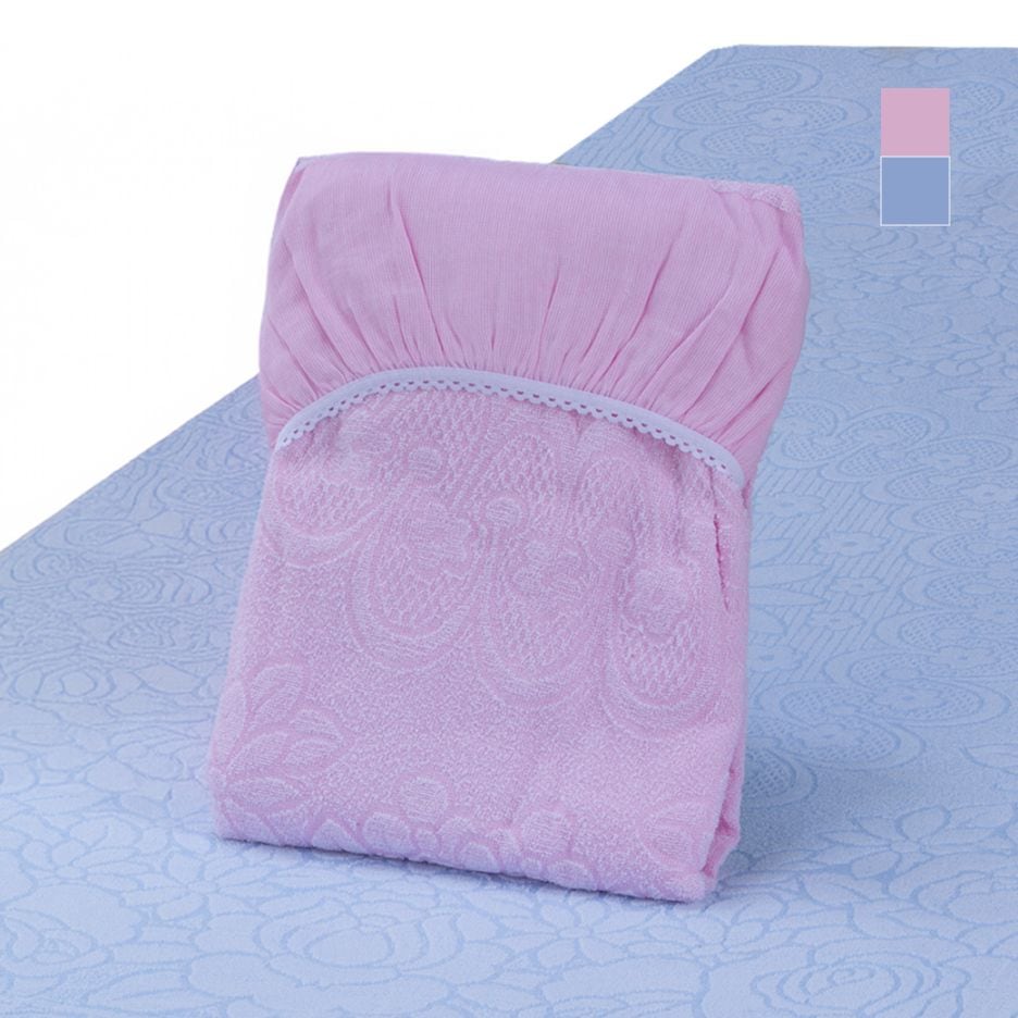 泉州産ジャガード織ワンタッチタオルシーツ ダブル 145×210cm