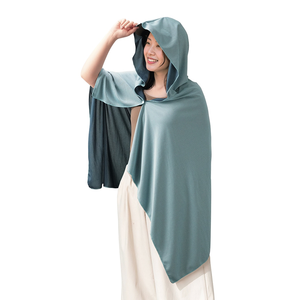 ビッグクーリングポンチョ 2枚組