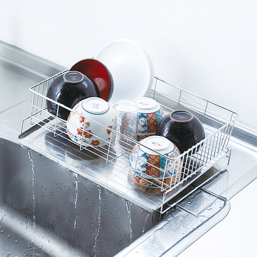 日本製 ステンレス製水切りバスケット レギュラー HB-1781