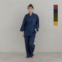 匠 デニム作務衣 1枚｜ファミリー・ライフ公式通販