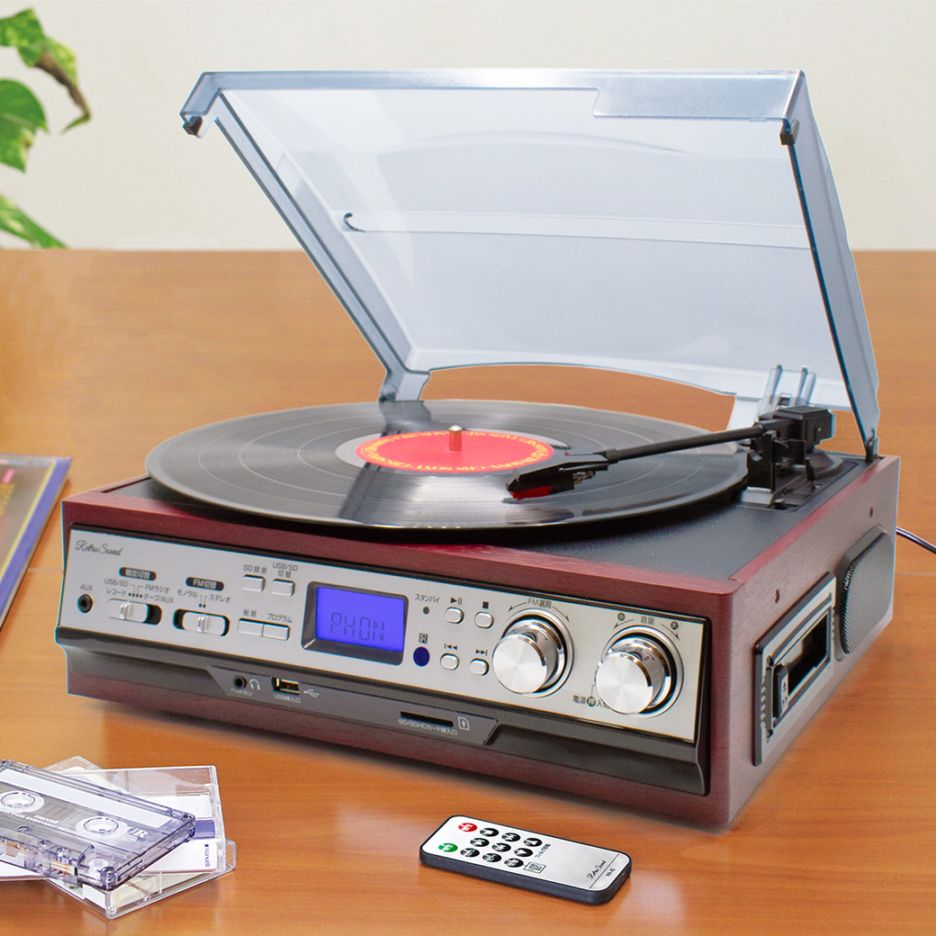 デジタル録音多機能レコードプレーヤー MA-45